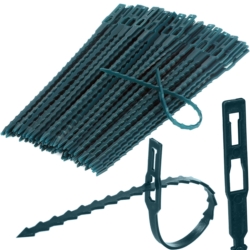 Opaski zaciskowe wielorazowe do roślin regulowane trytytki 100 szt.