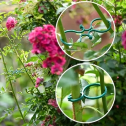 Uchwyty do mocowania roślin 40 sztuk (15 dużych + 25 małych)