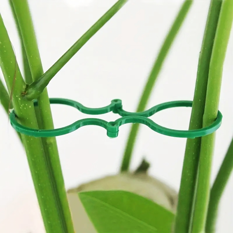 Uchwyty do mocowania roślin 40 sztuk (15 dużych + 25 małych)