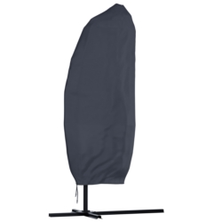 Parasol ogrodowy na wysięgniku składany 350cm Grafitowy + Pokrowiec