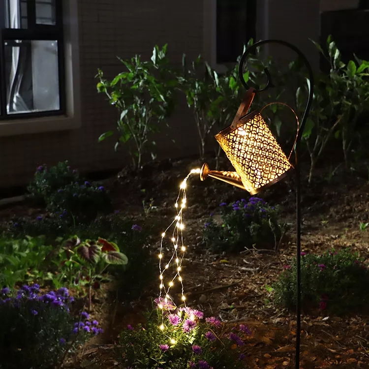 Lampa solarna ogrodowa Konewka +  Drucik