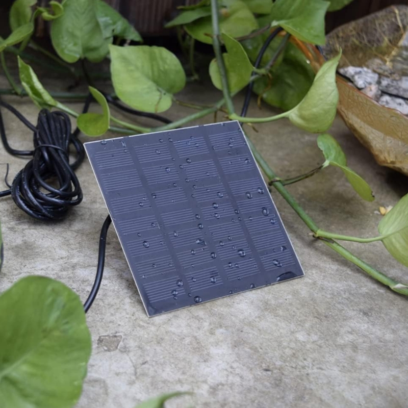 Fontanna solarna ogrodowa do oczka + Filtr