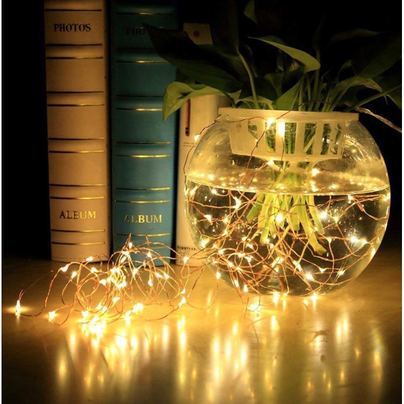 Girlanda solarna ogrodowa Drucik 100 LED