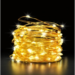 Girlanda solarna ogrodowa Drucik 100 LED