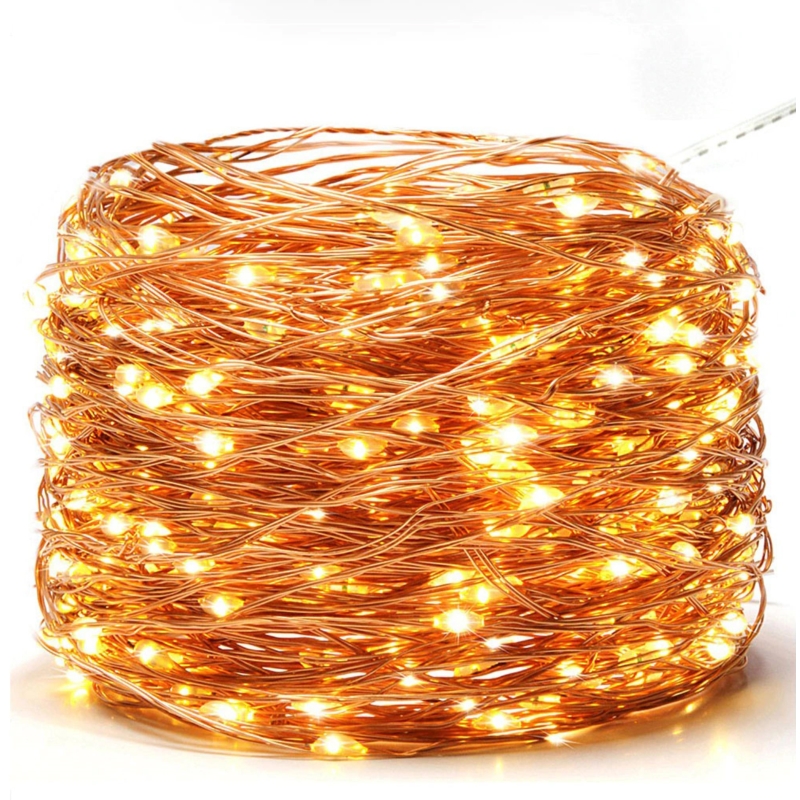 Girlanda solarna ogrodowa Drucik 100 LED