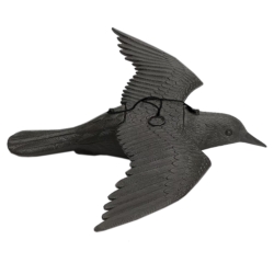 Kruk odstraszacz ptaków, gołębi na balkon, wiszący