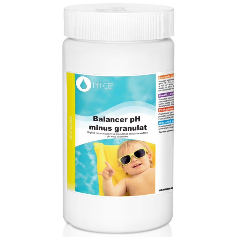 Zestaw chemii do basenu, Chlor, Algi, Korekcja pH, FlockStop + Tester