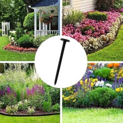 Szpilki do agrowłókniny, kotwy do siatki na krety, kołki 100 sztuk