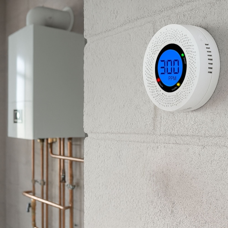 Czujnik czadu, tlenku węgla bezprzewodowy