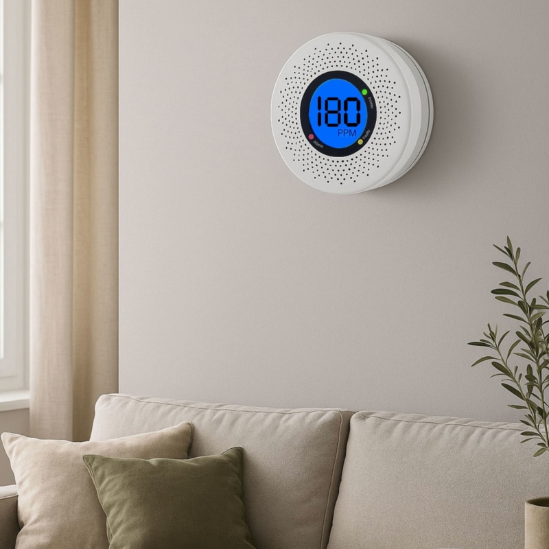 Czujnik czadu, tlenku węgla bezprzewodowy