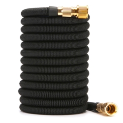 Wąż ogrodowy rozciągliwy 1/2" 45m + Złączki mosiężne + Pistolet zraszacz + Uchwyt i worek do przechowywania