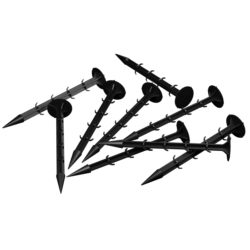 Komplet szpilek do agrowłókniny z wypustkami, kotwy, kołki 100 sztuk