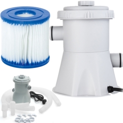 Pompa filtrująca do basenu + Filtr do pompy + Węże + Sitka