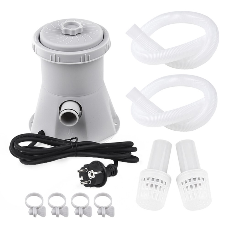 Pompa filtrująca do basenu + Filtr do pompy + Węże + Sitka