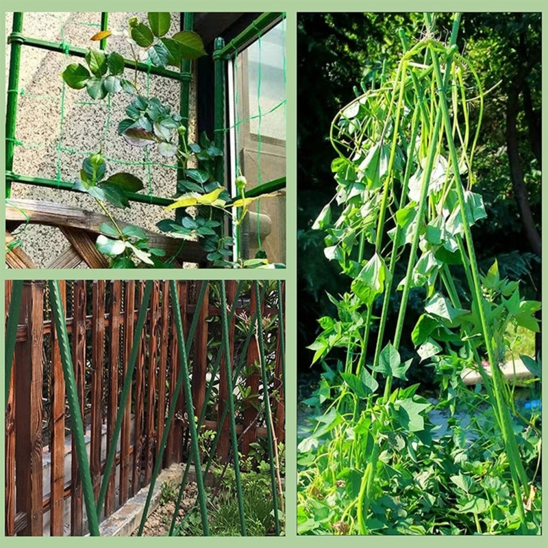 Tyczki do roślin pnących podpora 16mm 120cm 10 sztuk