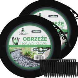 Obrzeże trawnikowe ogrodowe 4cm 20mb (2x10m) 40 Kotew
