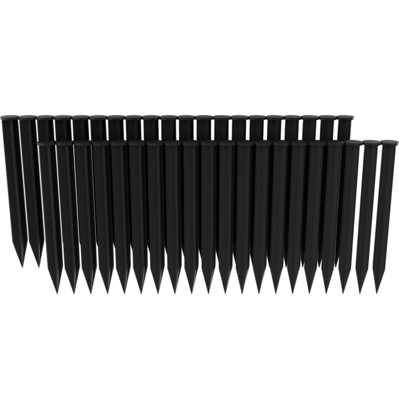 Obrzeże trawnikowe ogrodowe 6cm 20m + 40 Kotew