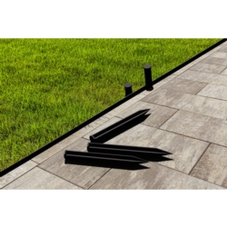 Obrzeże trawnikowe ogrodowe 4cm 30mb (3x10m) + 60 Kotew