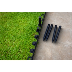 Obrzeże trawnikowe ogrodowe 6cm 20mb (2x10m) + 40 Kotew