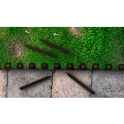 Obrzeże trawnikowe ogrodowe 4cm 20m + 40 Kotew