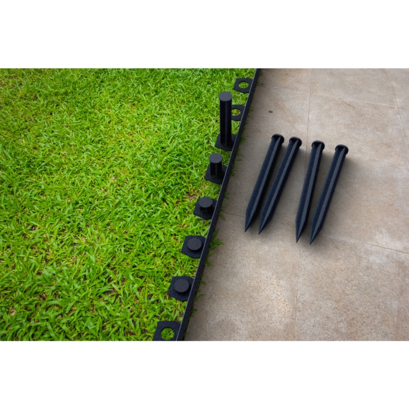 Obrzeże trawnikowe ogrodowe 4cm 20m + 40 Kotew