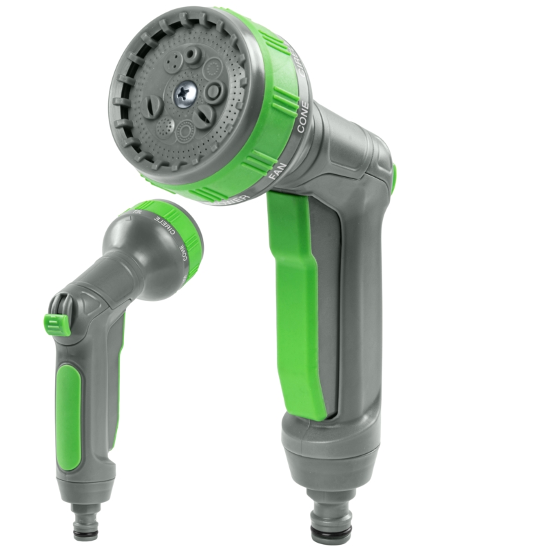 Zraszacz ręczny pistolet do węża ogrodowego z blokadą 9 funkcji