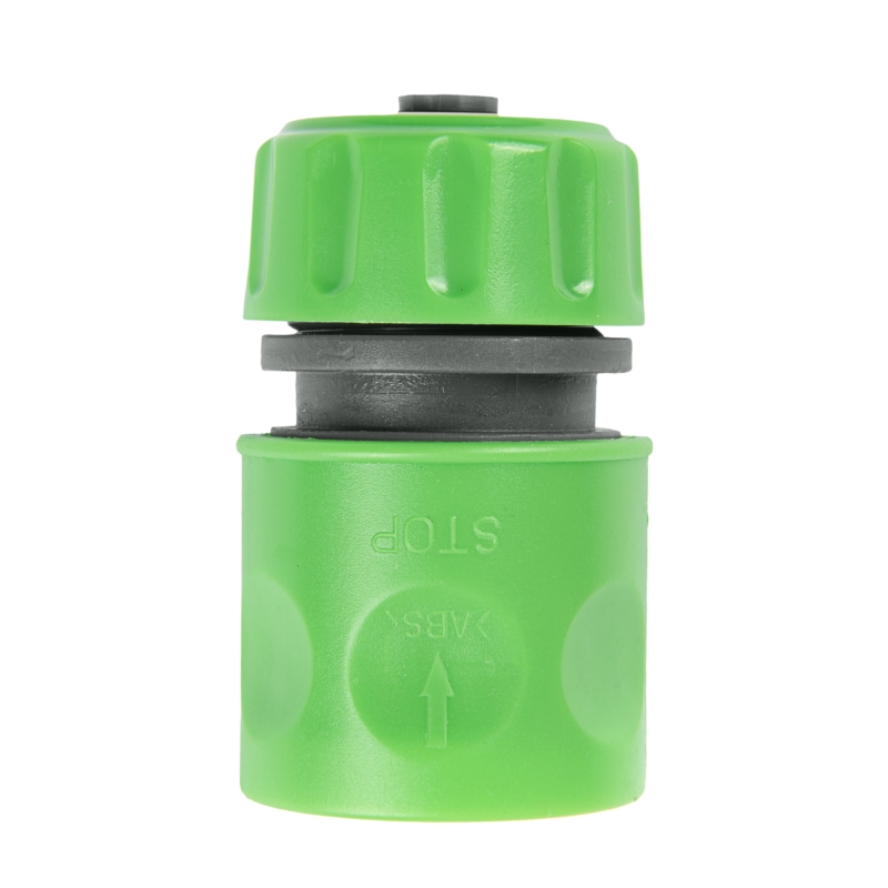 Szybkozłącze na wąż ogrodowy 1/2" z blokadą przepływu wody ANTI-SPLASH