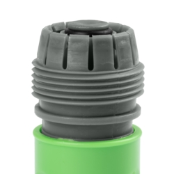 Szybkozłącze na wąż ogrodowy 3/4" z blokadą przepływu wody ANTI-SPLASH