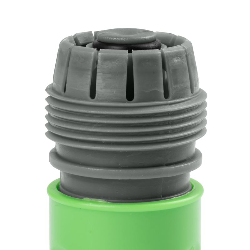 Szybkozłącze na wąż ogrodowy 3/4" z blokadą przepływu wody ANTI-SPLASH