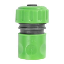 Szybkozłącze na wąż ogrodowy 3/4" z blokadą przepływu wody ANTI-SPLASH