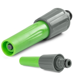 Zraszacz ogrodowy regulowany prosty rozkręcany do węża ogrodowego