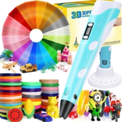 Długopis 3D dla dzieci drukarka Niebieski + Wkłady 210m