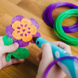 Długopis 3D dla dzieci drukarka Różowy + Wkłady 210m