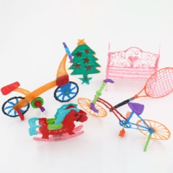 Długopis 3D dla dzieci drukarka Różowy + Wkłady 110m