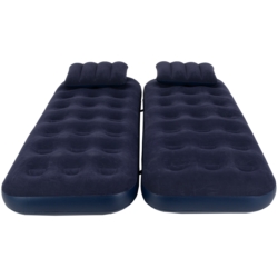 Materac dmuchany jednoosobowy 191x73cm z poduszką 2 sztuki