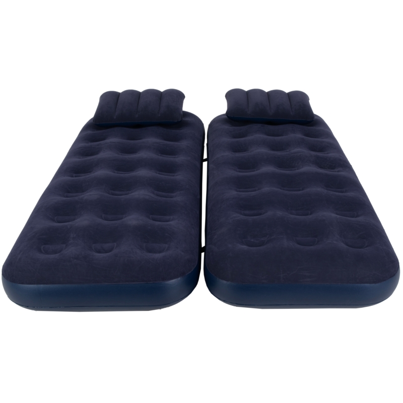 Materac dmuchany jednoosobowy 191x73cm z poduszką 2 sztuki