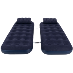 Materac dmuchany jednoosobowy 191x73cm z poduszką 2 sztuki