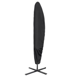 Parasol ogrodowy na wysięgniku składany 320cm Grafitowy + Pokrowiec