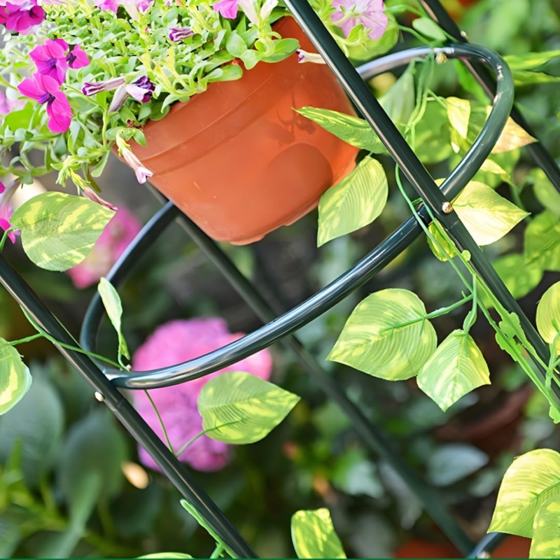 Pergola ogrodowa do róż i roślin pnących metalowa dzwon 190cm