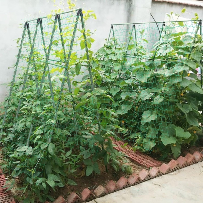 Stelaż do ogórków i pomidorów z tyczek ogrodowych 11mm 120x80cm