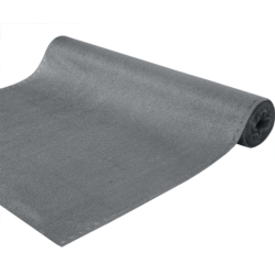 Siatka cieniująca na ogrodzenie masująca 90% 1,5x10m Szary + Opaski