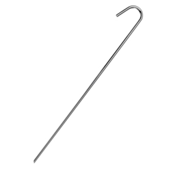 Szpilki do agrowłókniny metalowe ocynkowane J-kształtne kotwy, kołki 100 sztuk