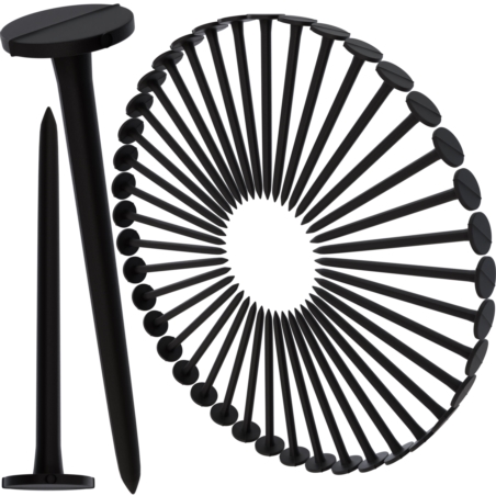 Szpilki do agrowłókniny, kotwy do siatki na krety, kołki 100 sztuk