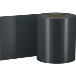Taśma ogrodzeniowa do paneli ogrodzeniowych 19cm x 35m 450g/m2 Antracyt + 20 Klipsów