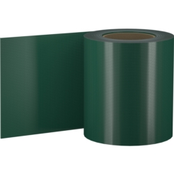 Taśma ogrodzeniowa do paneli ogrodzeniowych 19cm x 35m 450g/m2 Ciemny Zielony + 20 Klipsów