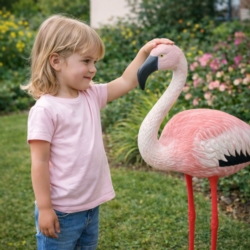 Figurka ogrodowa dekoracyjna Flaming 78cm