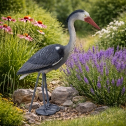 Figurka ogrodowa dekoracyjna Czapla 65cm