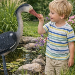 Figurka ogrodowa dekoracyjna Czapla 65cm