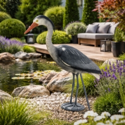 Figurka ogrodowa dekoracyjna Czapla 65cm