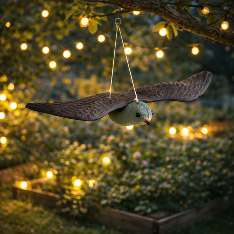 Jastrząb odstraszacz ptaków, gołębi na balkon, wiszący